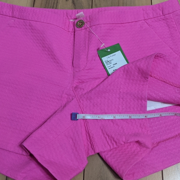 NWT! Lilly Pulitzer Adie Shorts In Magenta Size 2 - Picture 12 of 13